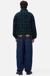 Polar Fleece Sherpa Zip - Navy