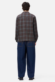 Premium Flannel Shirt - Bordeaux