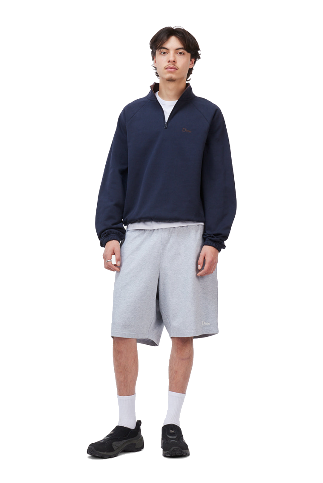 Classic Terry Quarter Zip - Navy
