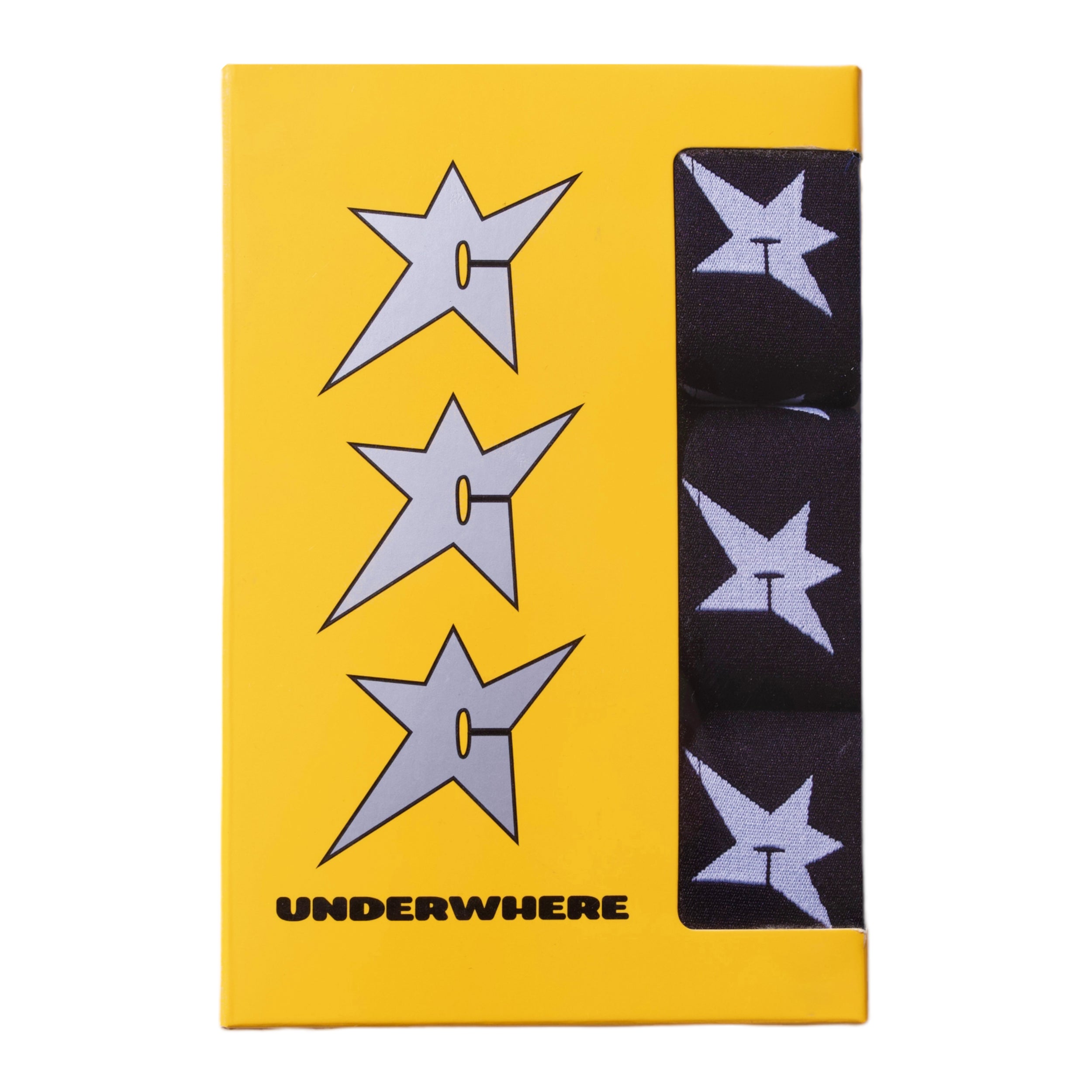 Paquet de 3 Boxers Phosphorescents - Noir