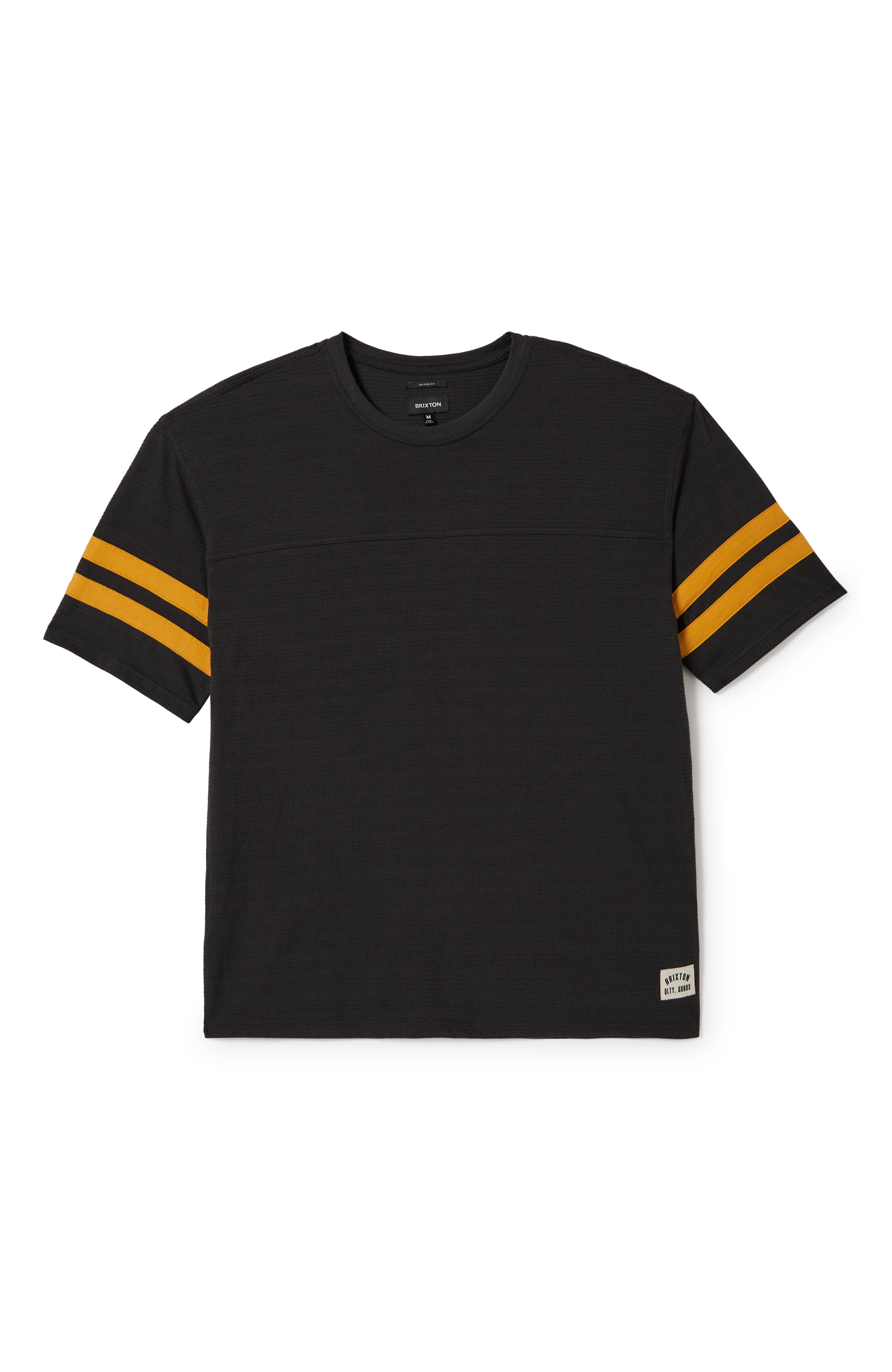 Vintage Football Mesh Jersey T-Shirt - Washed Black/Ray Flower