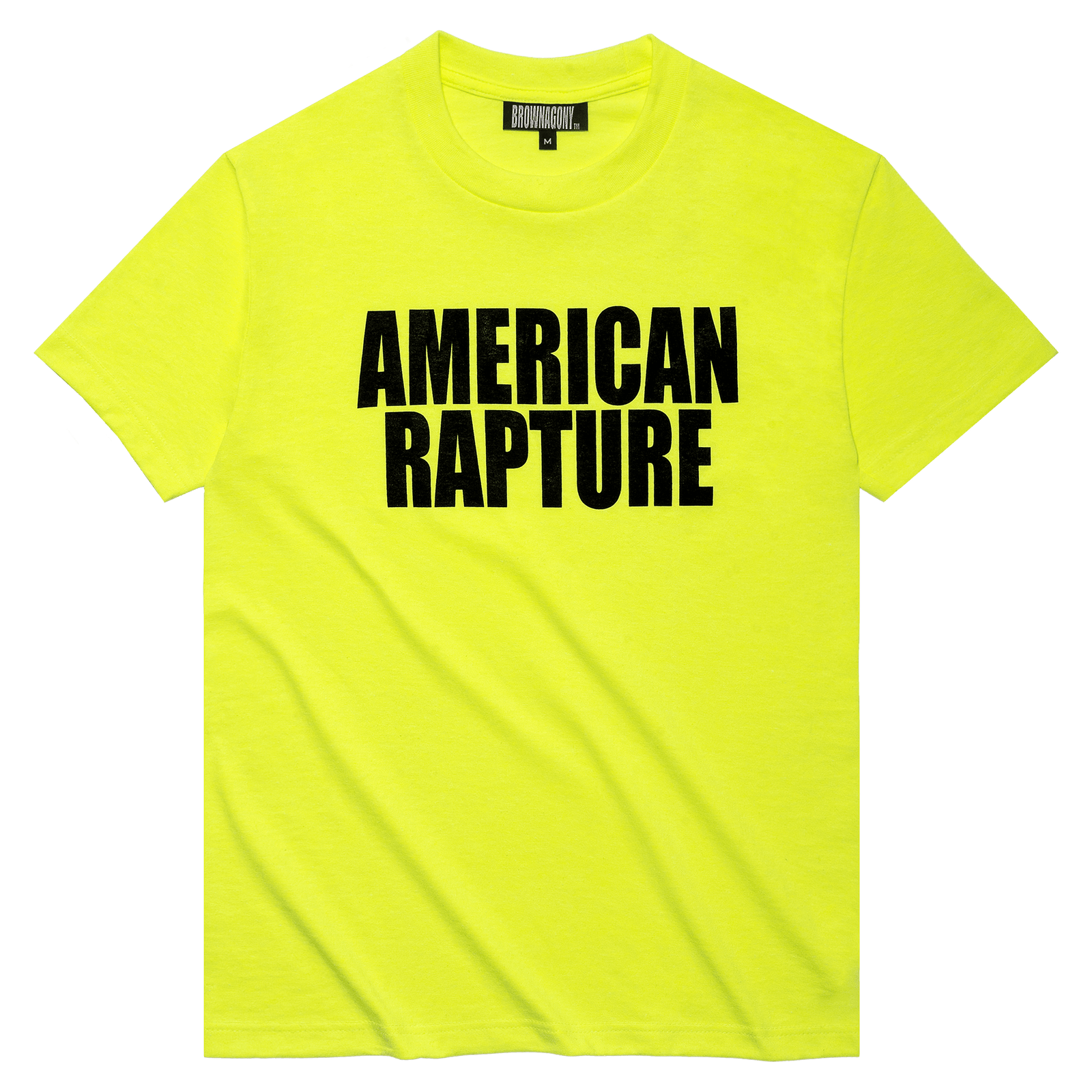 « American Rapture » T-Shirt – Vert sécurité