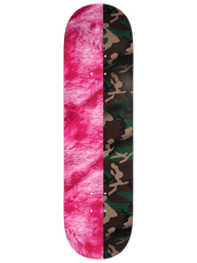 Pink Fur And Camo Planche