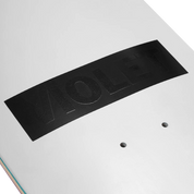 Black on Black Violet Stamp Grey Deck - 8.5"