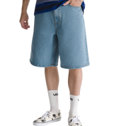 Short en Denim Baggy Check-5 - Bleu Stonewash