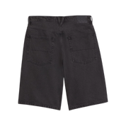Short en Denim Baggy Check-5 - Noir Délavé