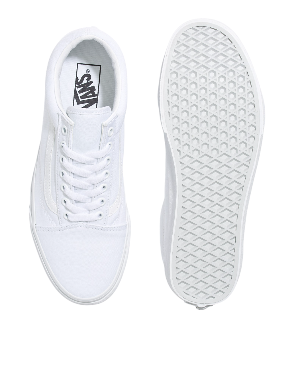 Old Skool Canvas - True White