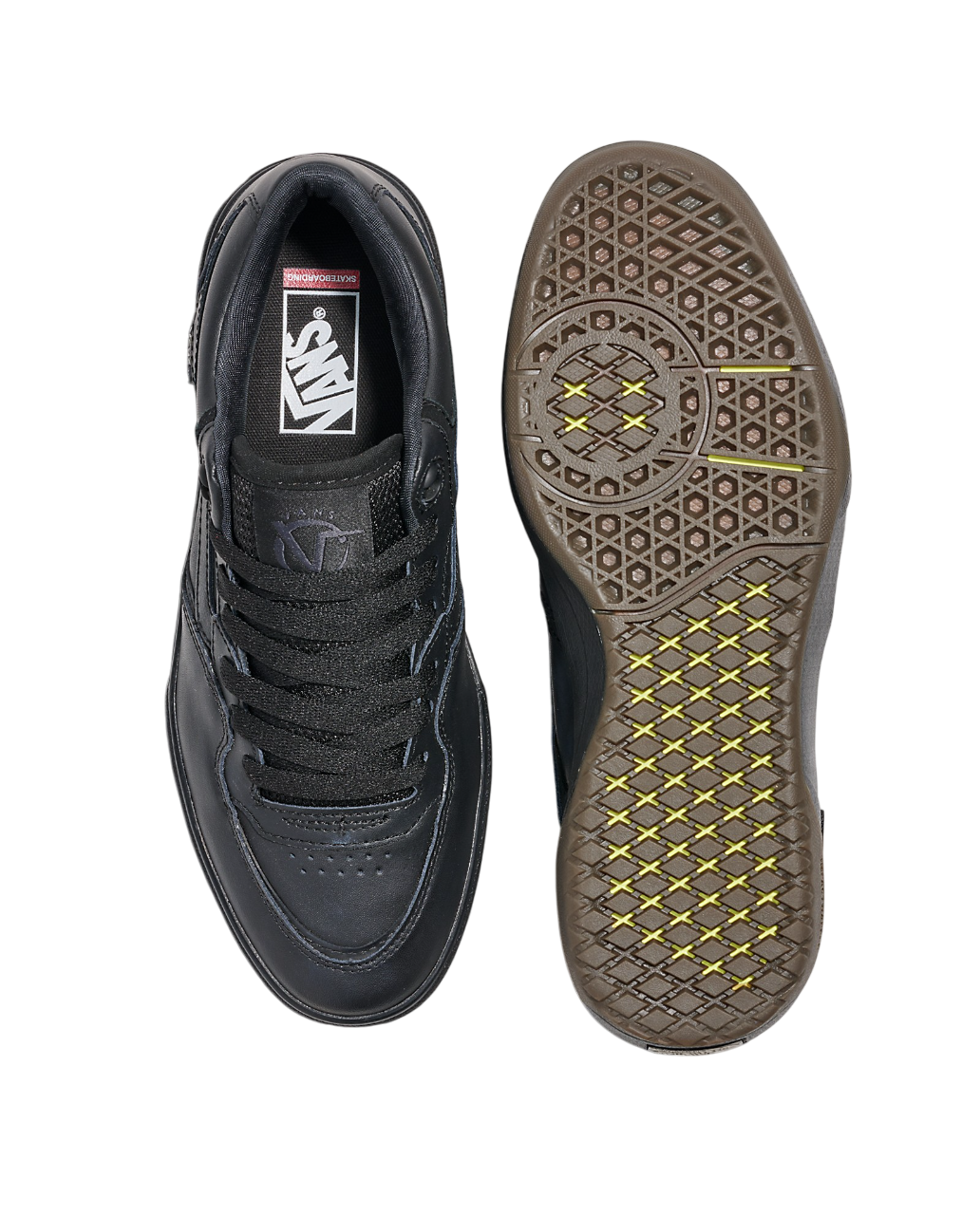 Skate Rowan 2 Leather - Black