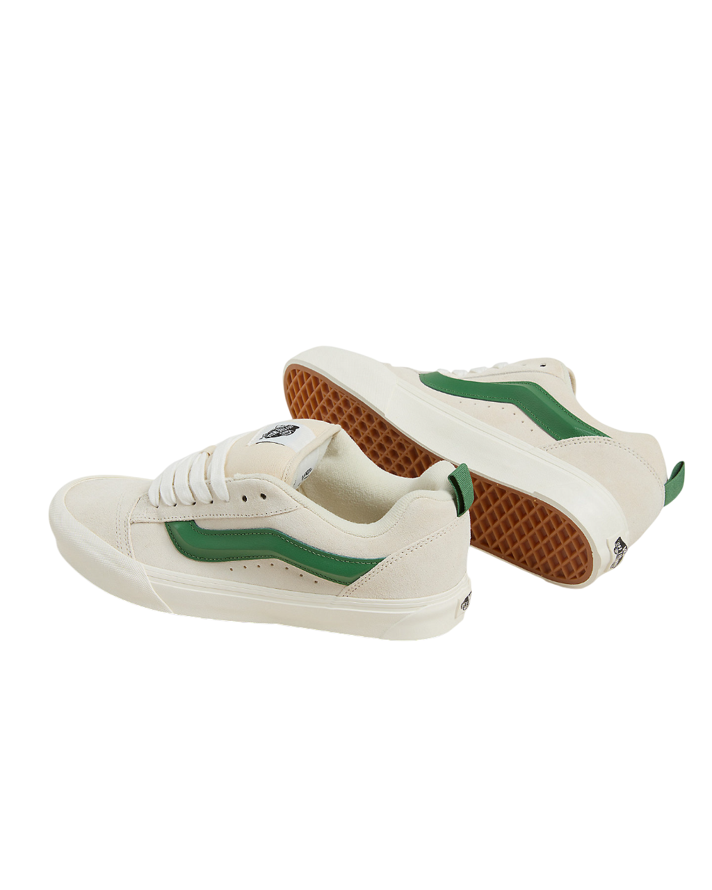 Knu Skool - Vintage Suede White/Green