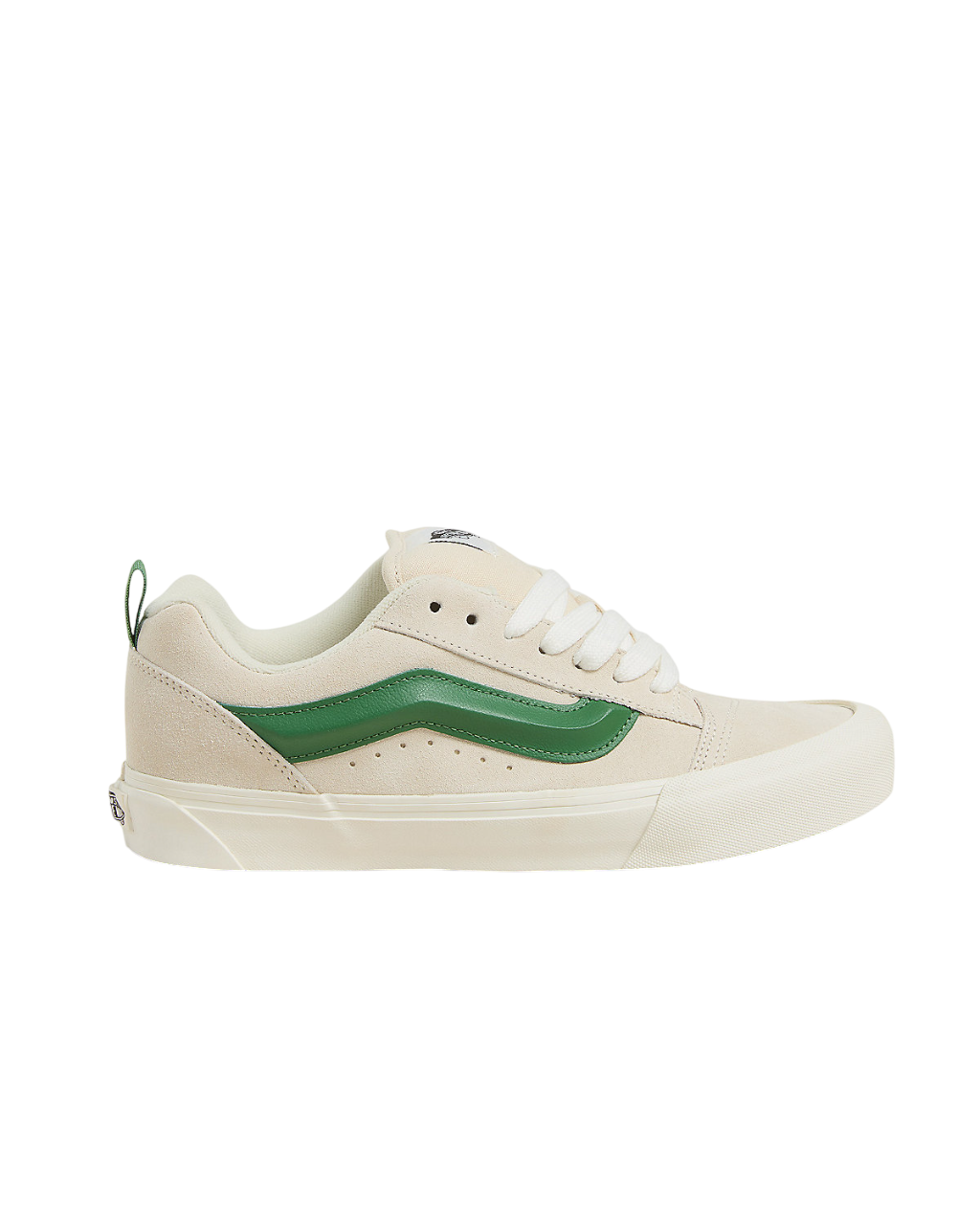 Knu Skool - Suède Vintage Blanc/Vert