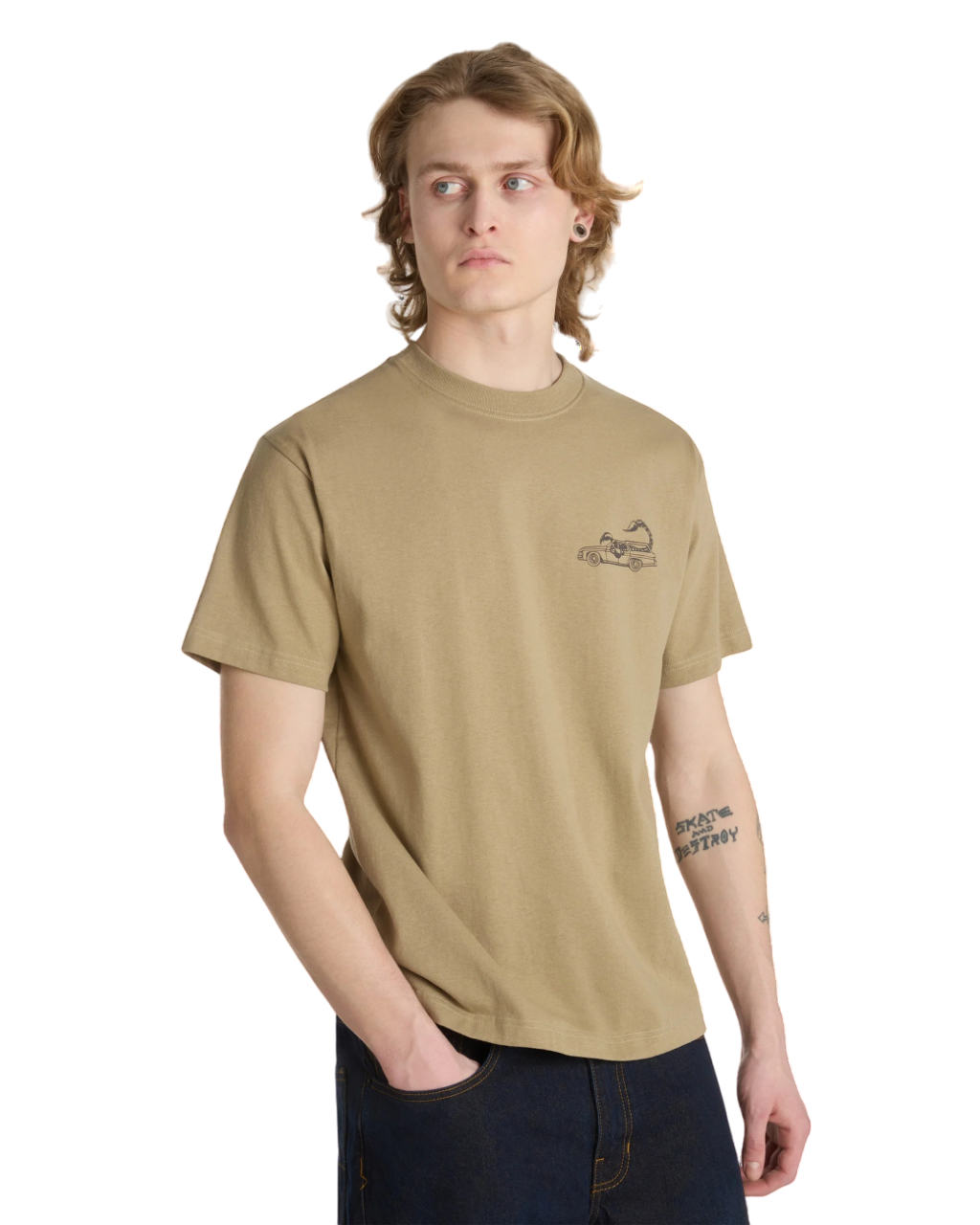 Sting Wagon T‑Shirt - Bay Leaf