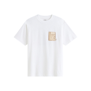 Stretch Stack Crackle T-Shirt - White