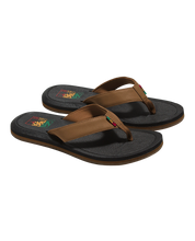 MTE Nexpa Synthetic Sandal - Dachshund Brown/Black/Rasta