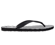 Makena Sandale Damier - Damier Noir/Blanc Marshmallow