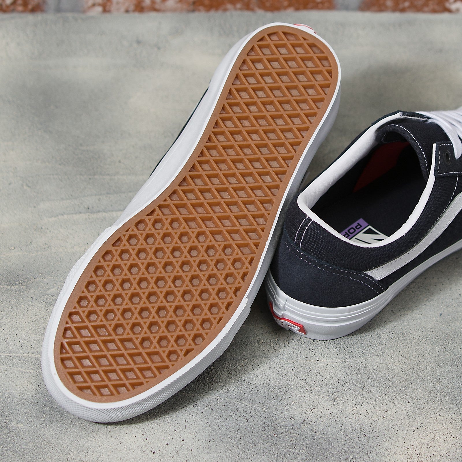 Skate Old Skool - Bleu Marine Foncé Enveloppé