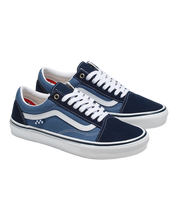 Skate Old Skool - Bleu marine/blanc 