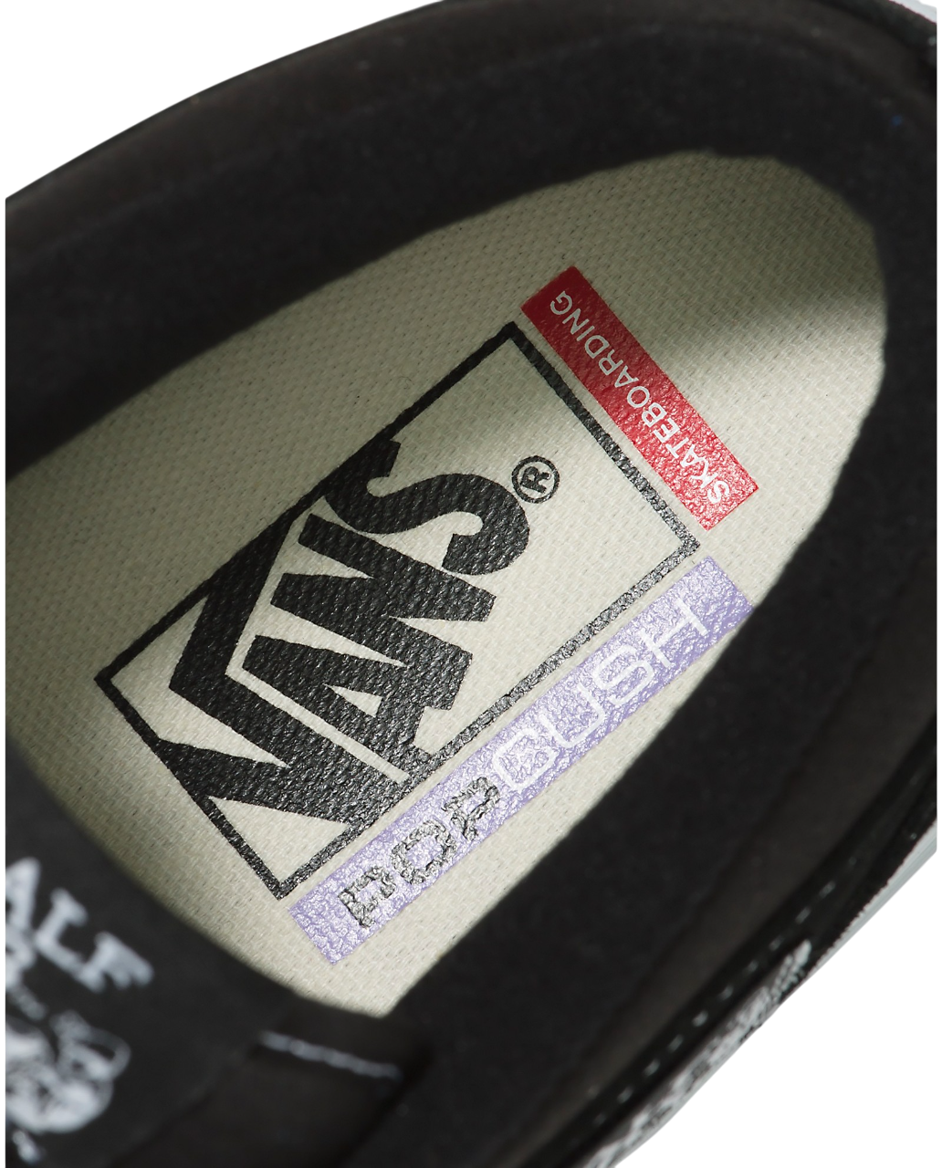 Skate Half Cab - Black/White