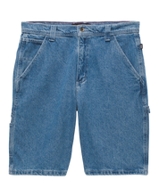 Drill Chore Loose Denim 22" Short - Stone Wash
