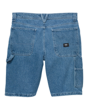 Drill Chore Loose Denim 22" Short - Stone Wash
