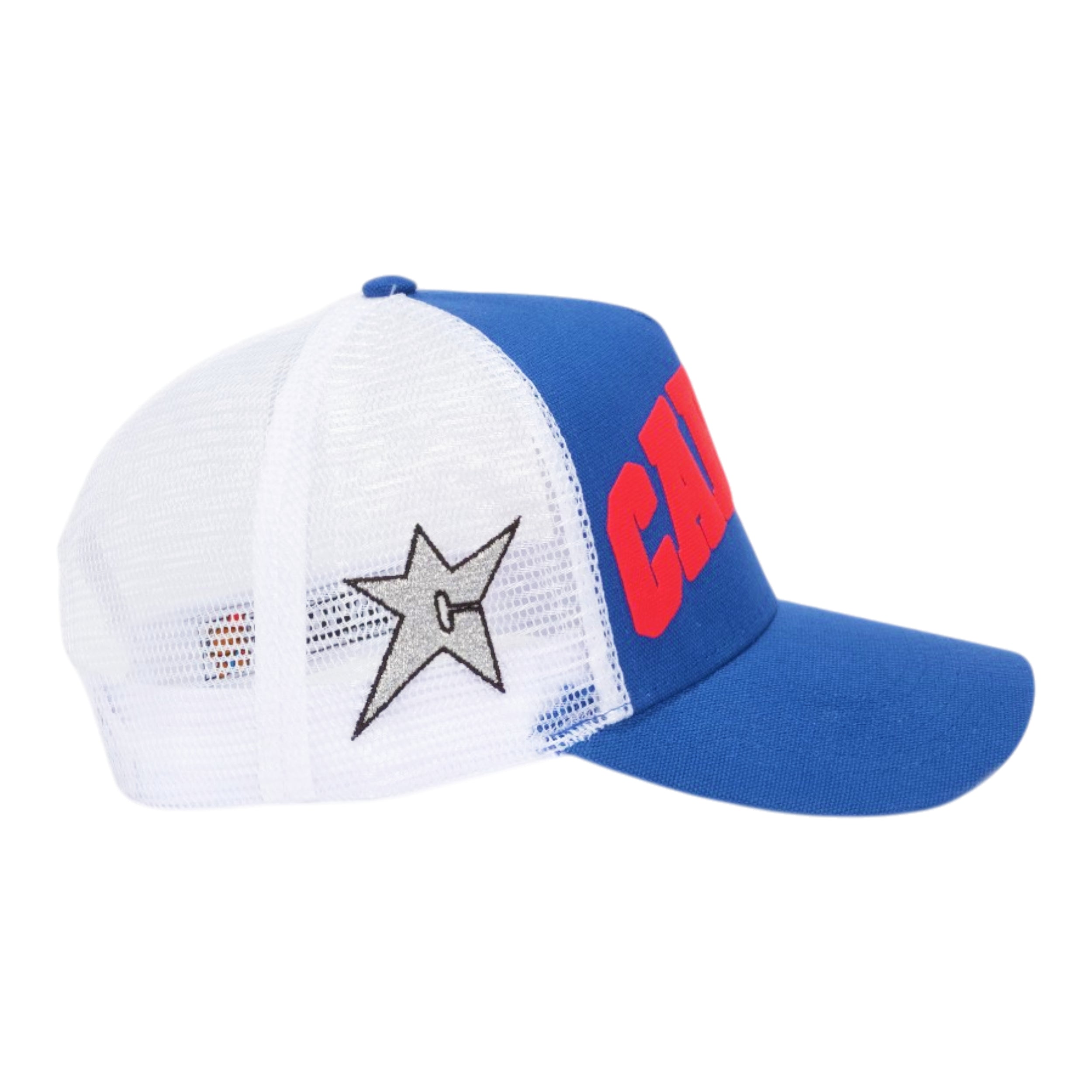 Varsity Trucker Hat - Blue