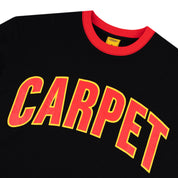 T-Shirt Ringer Varsity - Noir