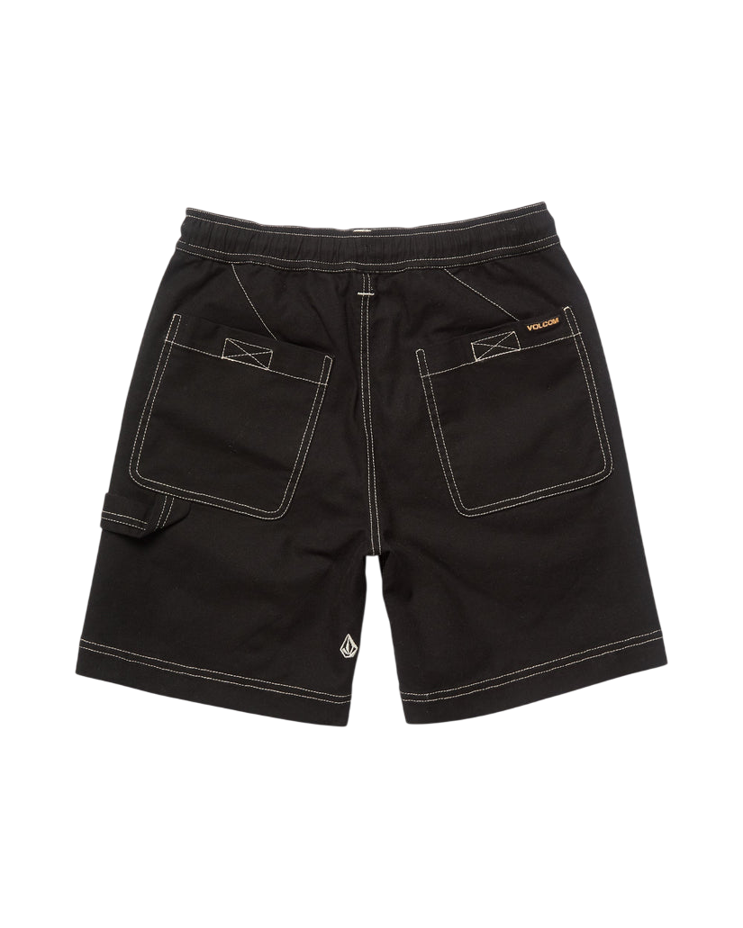 Short Krafter Kombat pour enfants - Noir