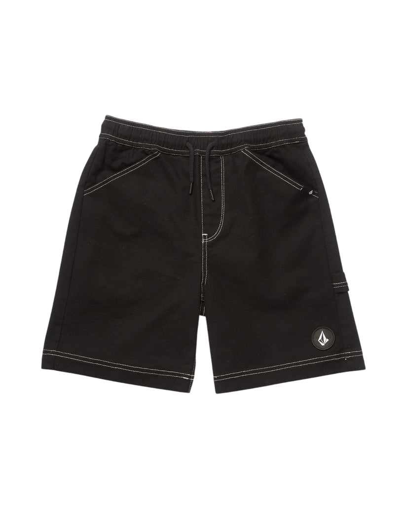 Short Krafter Kombat pour enfants - Noir