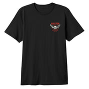 Waller Short Sleeve Standard T-Shirt - Black Worn Wash