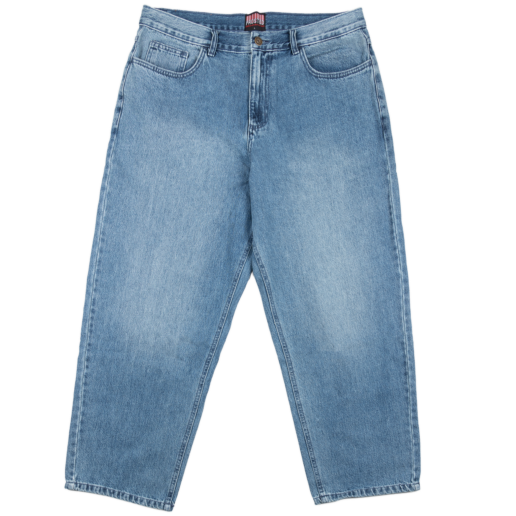 Pantalon Wavy - Bleu Effet Moustaches
