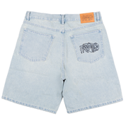 Short Wavy - Bleu Clair Délavé par le Soleil