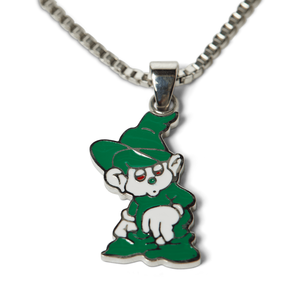 HUF Wizard Pendant - Silver – Palm Isle Skateshop HUF Wizard Pendant - Silver – Palm Isle Skateshop