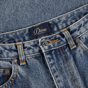 Pantalon en Denim Baggy pour Femme - Indigo Délavé
