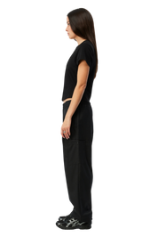 Cursive T‑Shirt - Noir