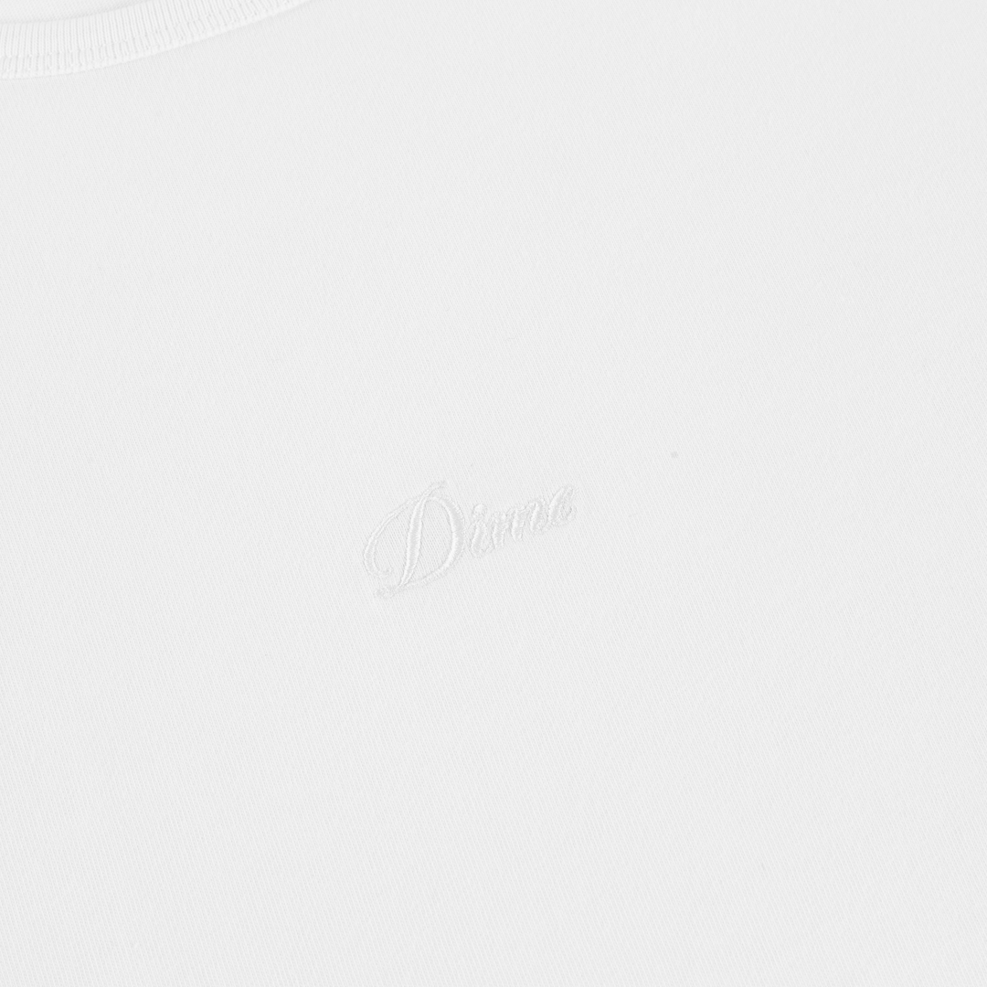 Cursive T‑Shirt - Blanc
