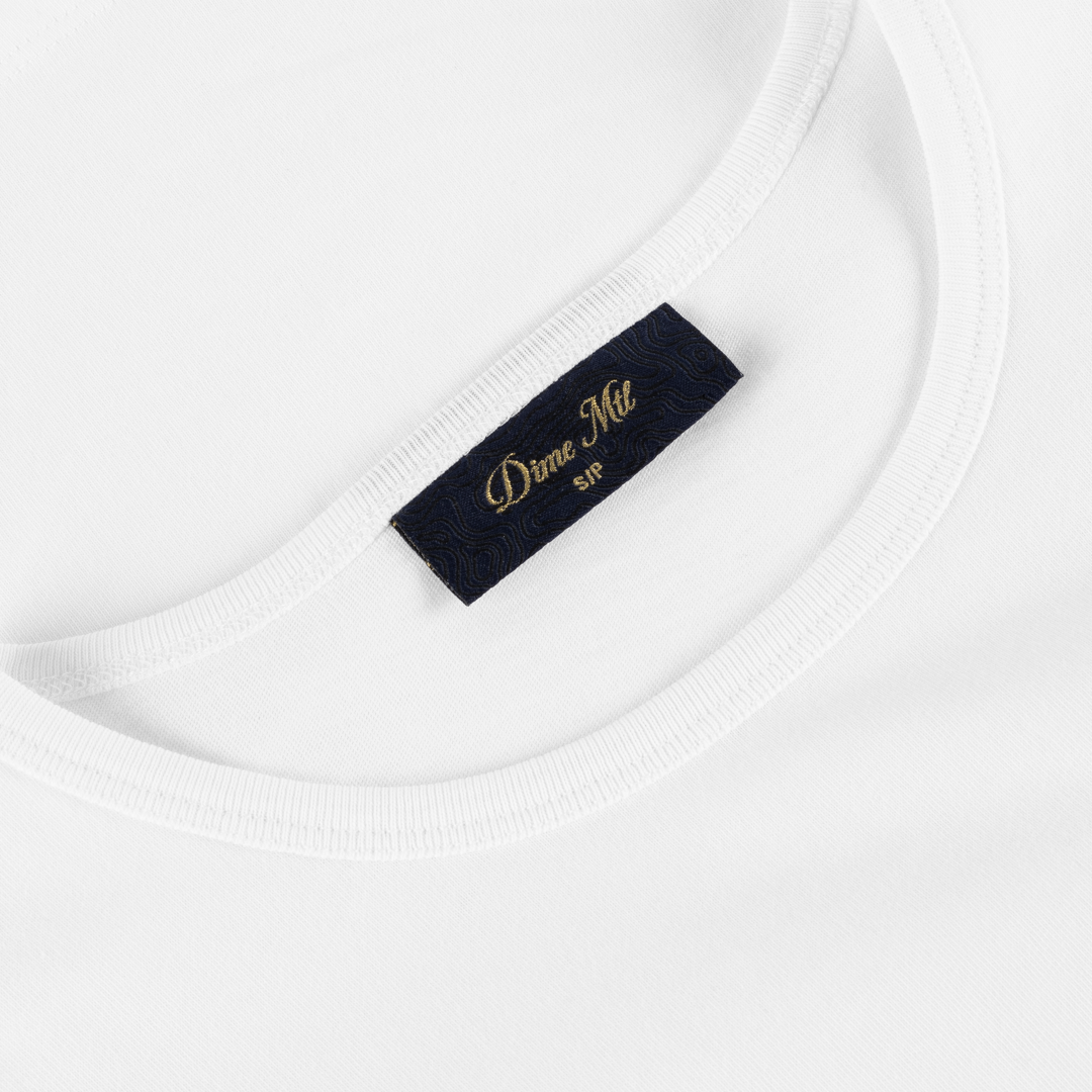 Cursive T‑Shirt - Blanc