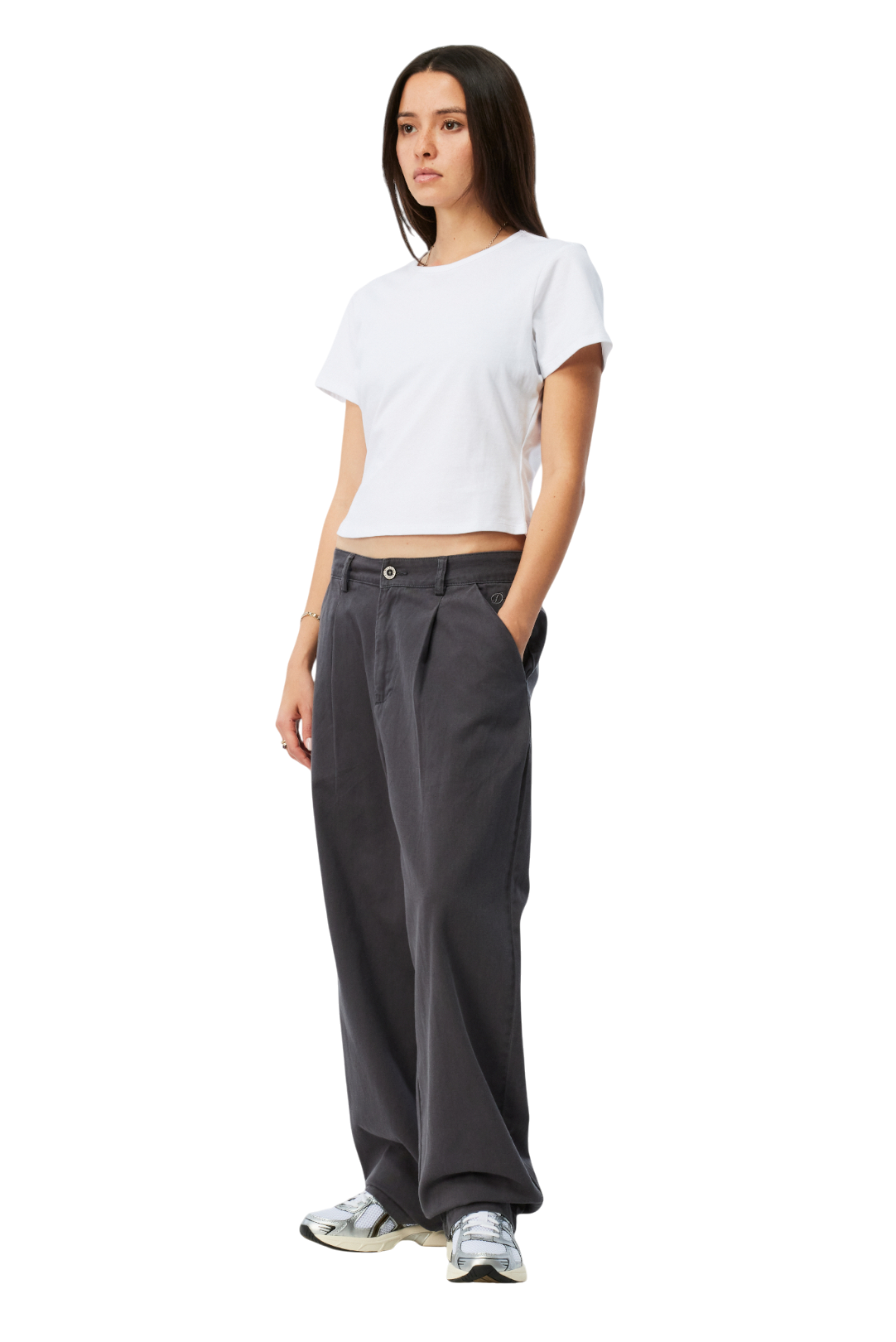 Cursive T‑Shirt - Blanc