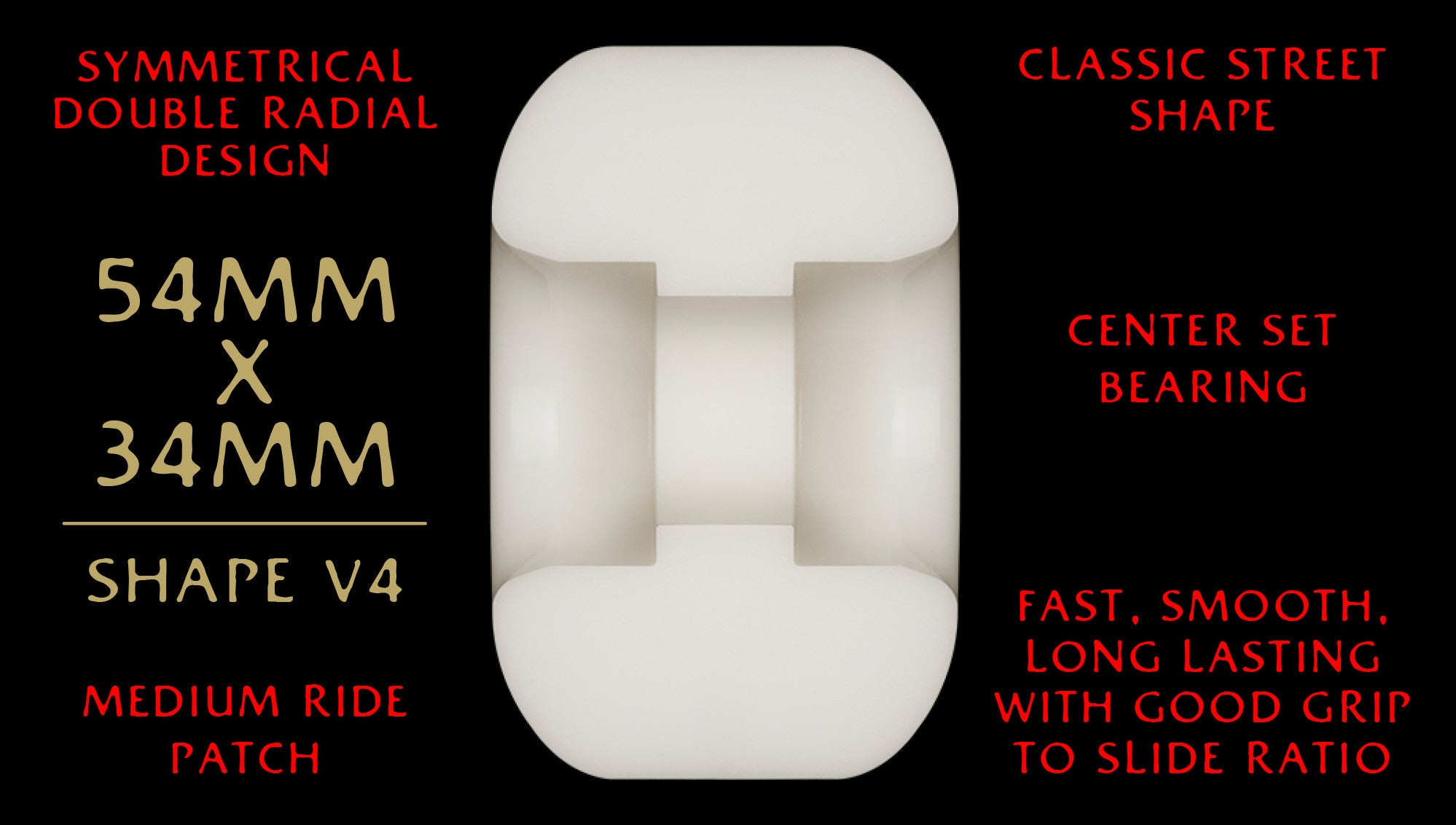 Dragons 93A - V4 Wheels