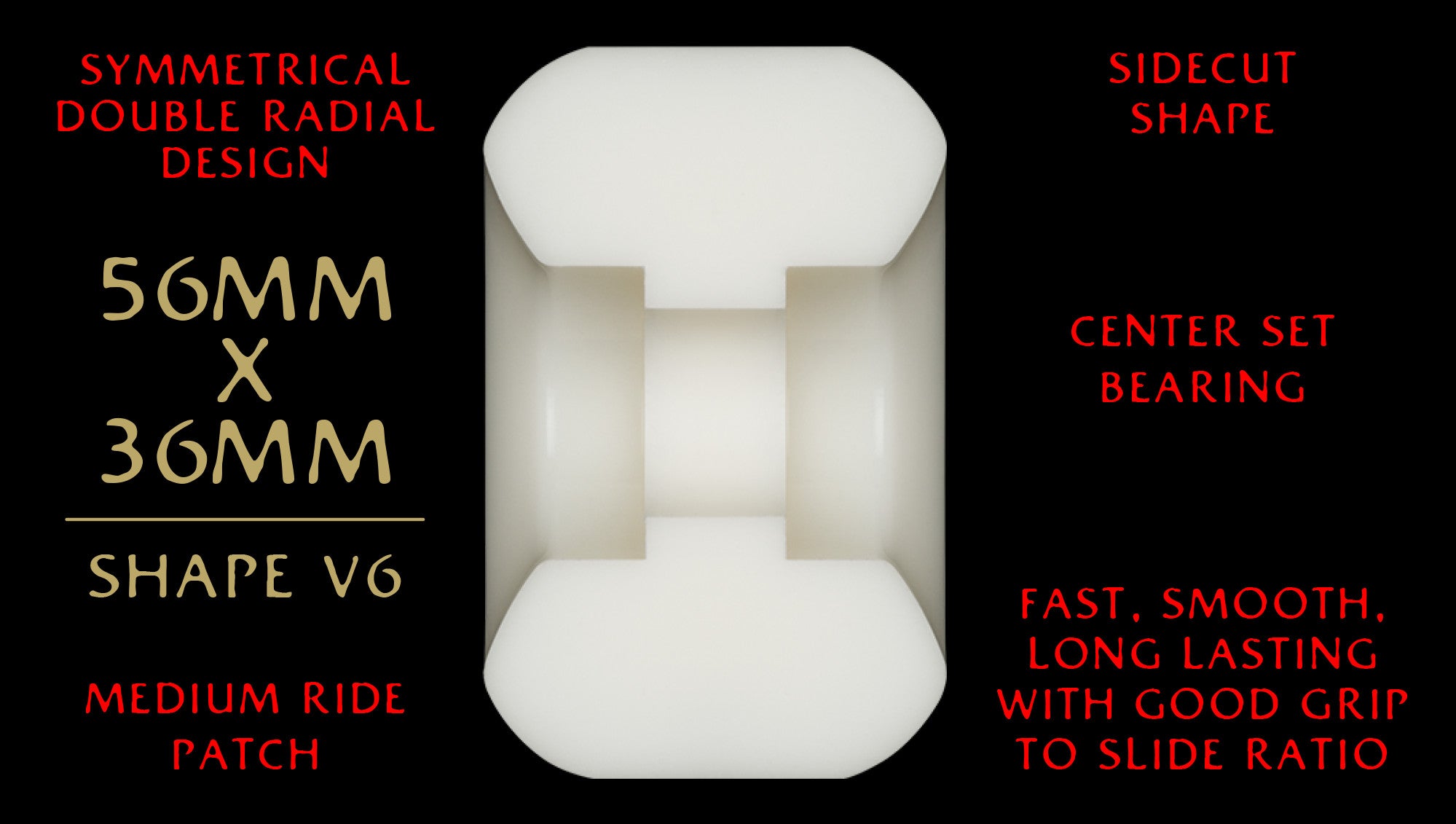 Dragons 93A - V6 Wheels