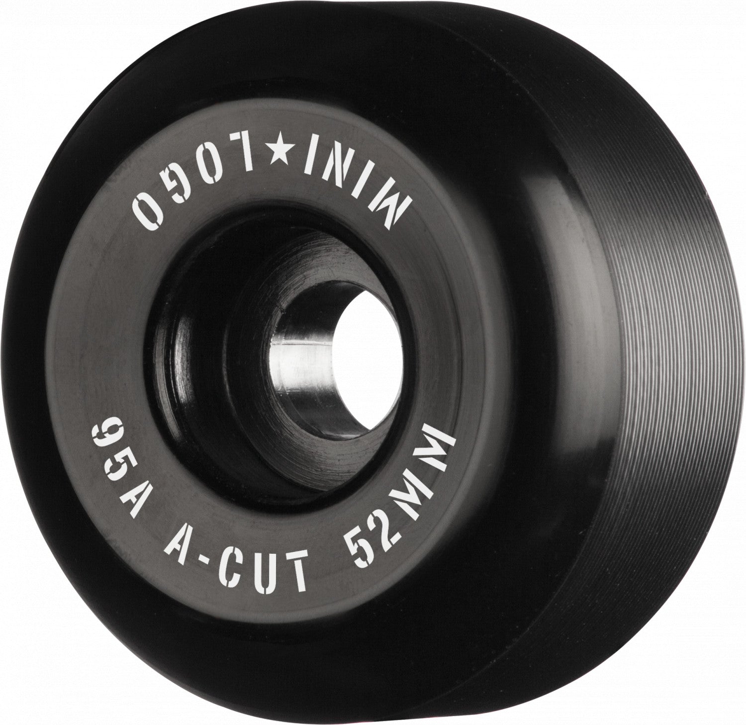 Hybrid A-Cut "2" 95A Wheels - Black