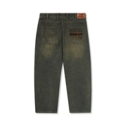 Warped Denim Jeans - Dirty Wash Indigo