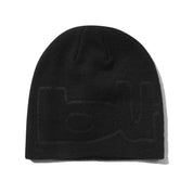 Warped Skully Beanie - Black