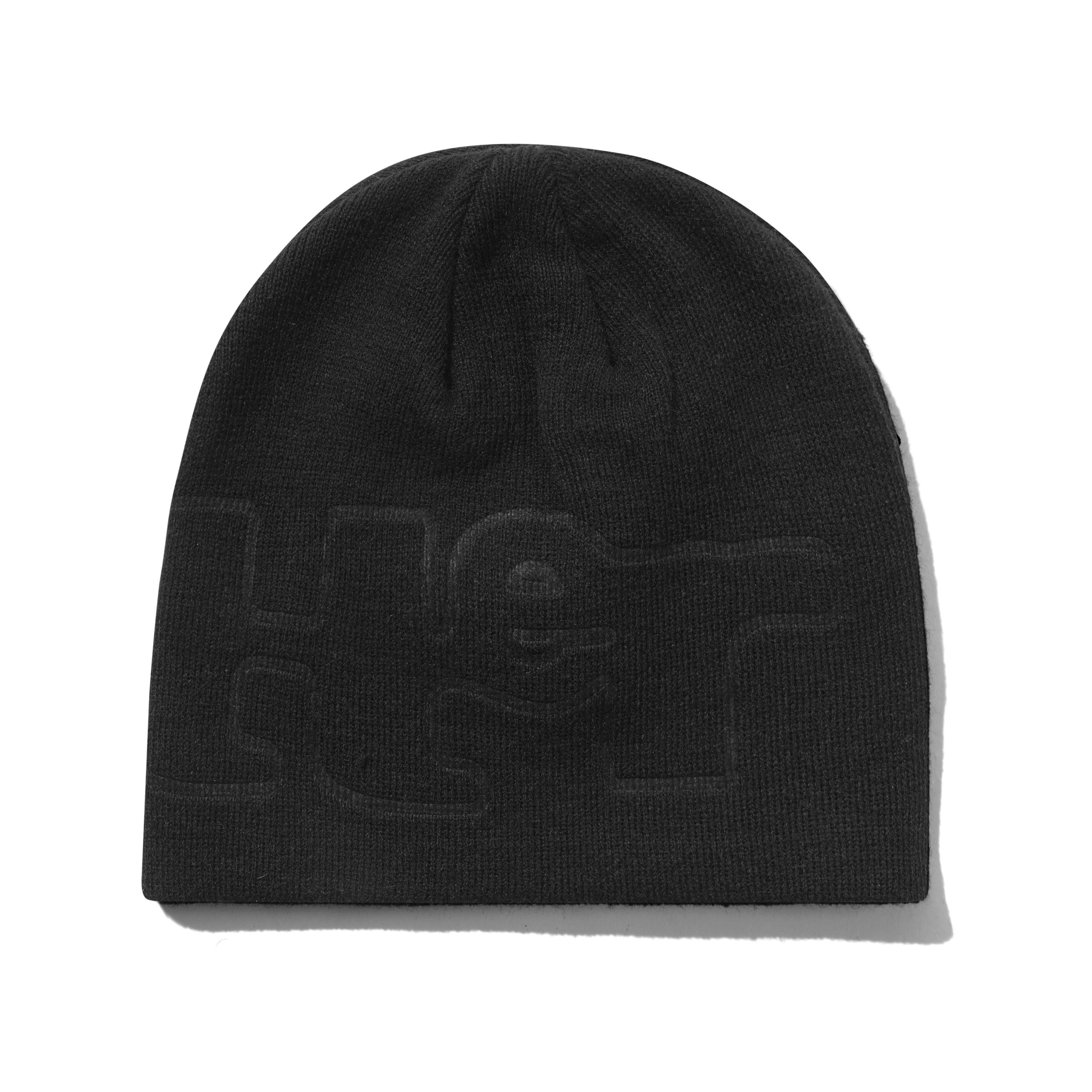 Warped Skully Beanie - Black