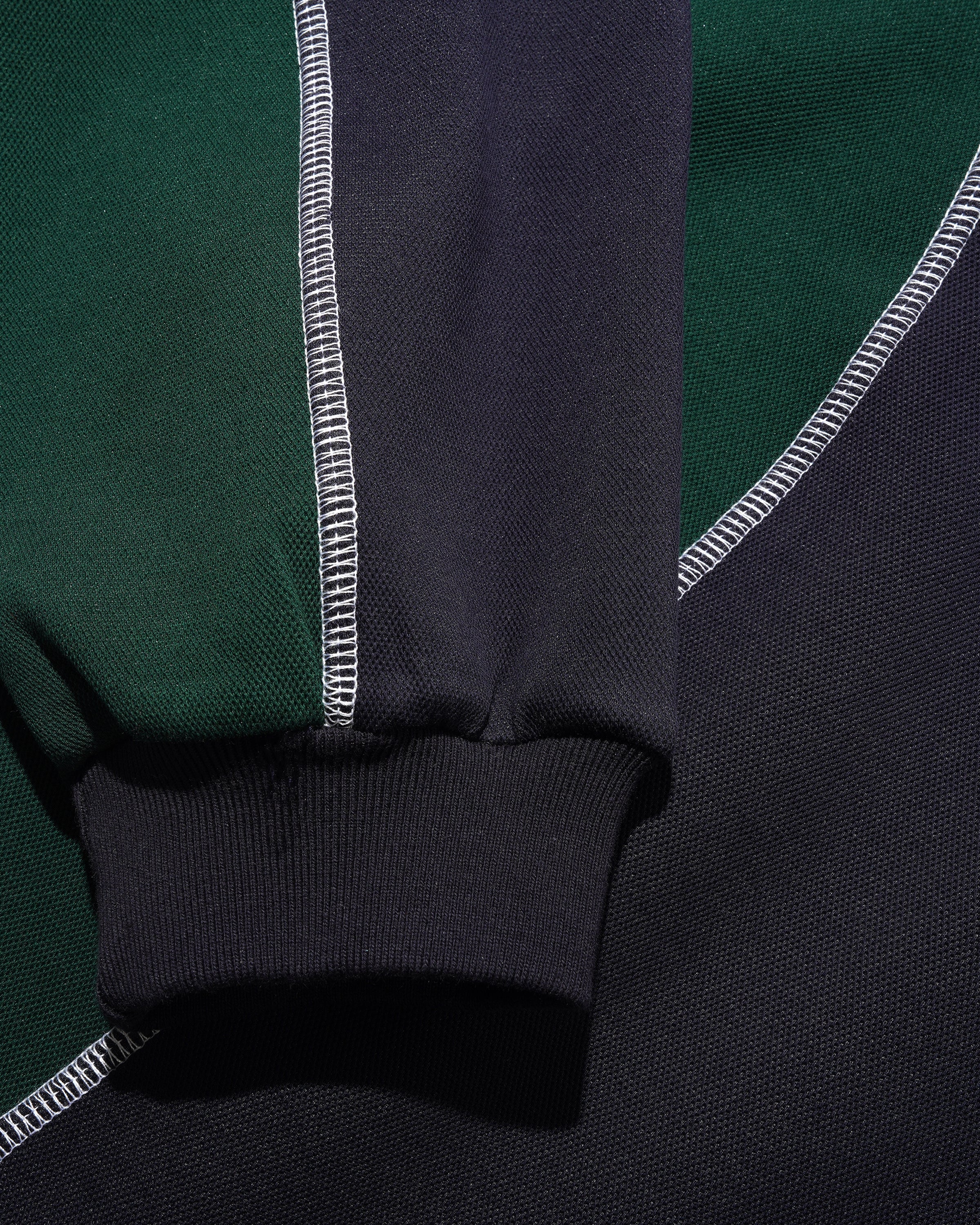 Warped Track Jacket - Navy