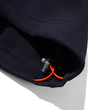 Warped Track Jacket - Navy