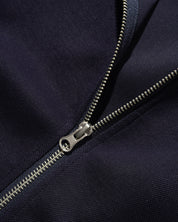 Warped Track Jacket - Navy