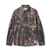 Washed Pocket L/S Shirt - Camo