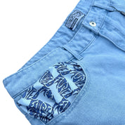 Wavyshorts Shorts - Bleu Délavé par le Soleil