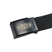 Ceinture en Toile - Noir/Charbon