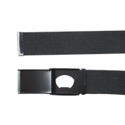 Ceinture en Toile - Noir/Charbon