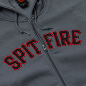 Spitball Zip Hood - Charcoal